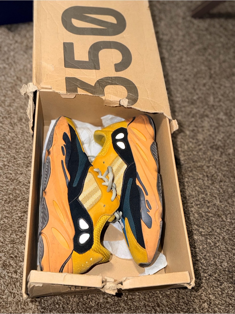 adidas Yeezy Boost 700 "Sun" (previously GOAT authenticated)